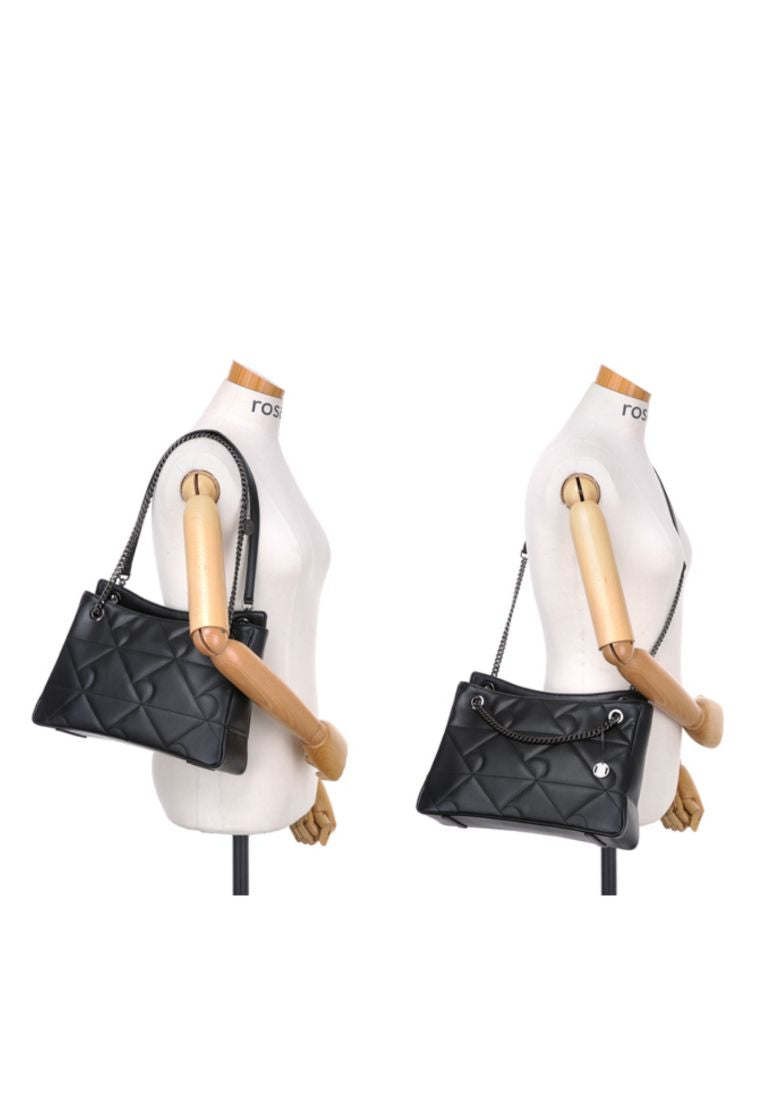 Coco R Quilting Shoulder Black MM