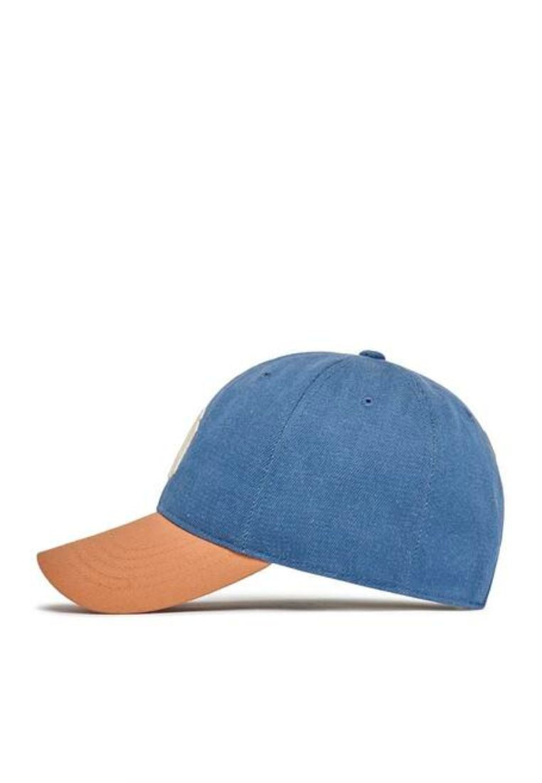 Color Block Denim-Like Unstructured Ball Cap NEW YORK YANKEES light sand