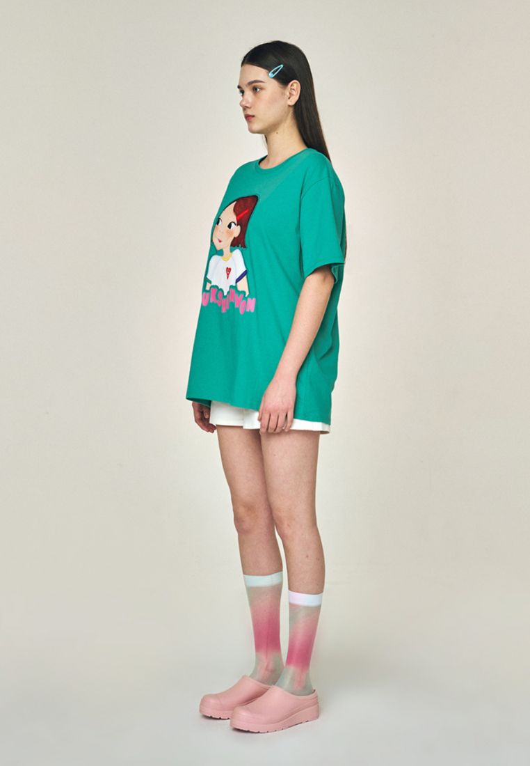 Color Point T-Shirt F Ria