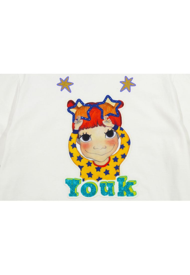 Colorful T-Shirt F White Gaeddong