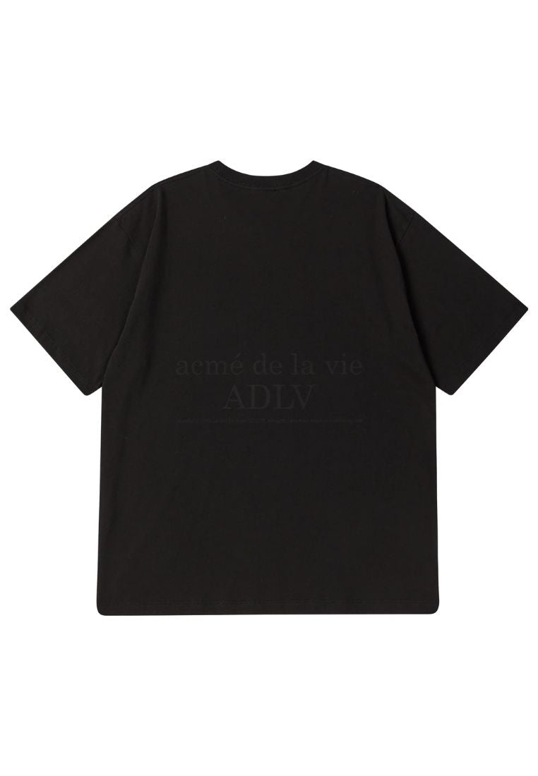 Connect Logo Basic Short Sleeve T-Shirt Black
