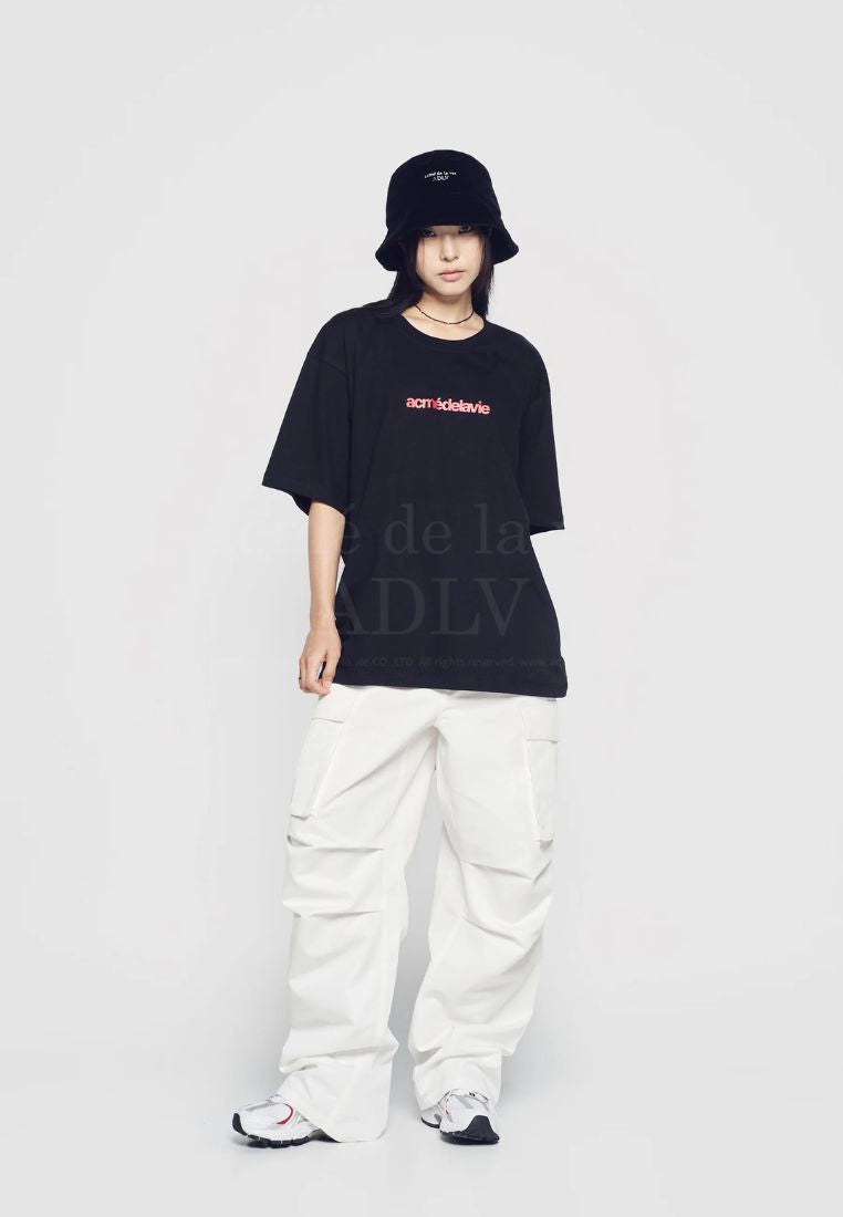 Connect Logo Basic Short Sleeve T-Shirt Black