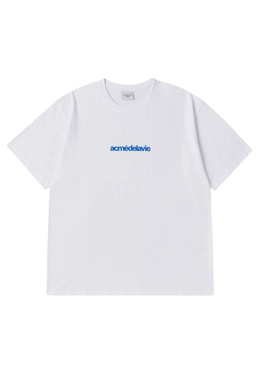 Connect Logo Basic Short Sleeve T-Shirt White