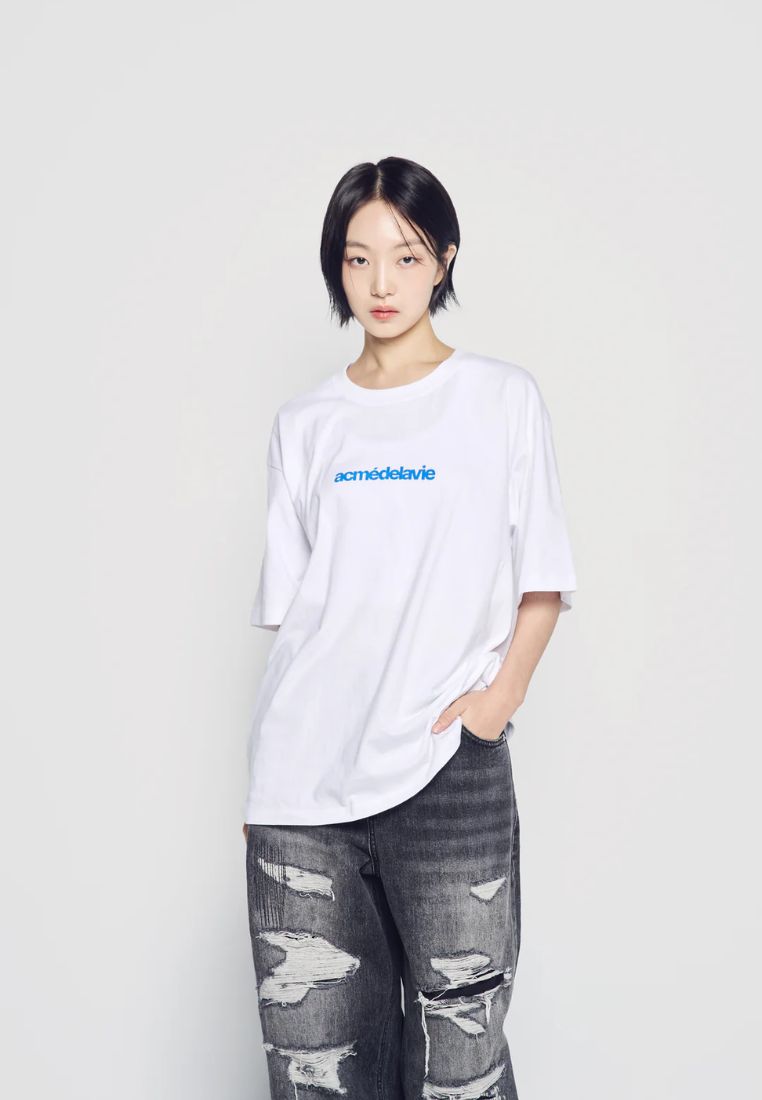 Connect Logo Basic Short Sleeve T-Shirt White