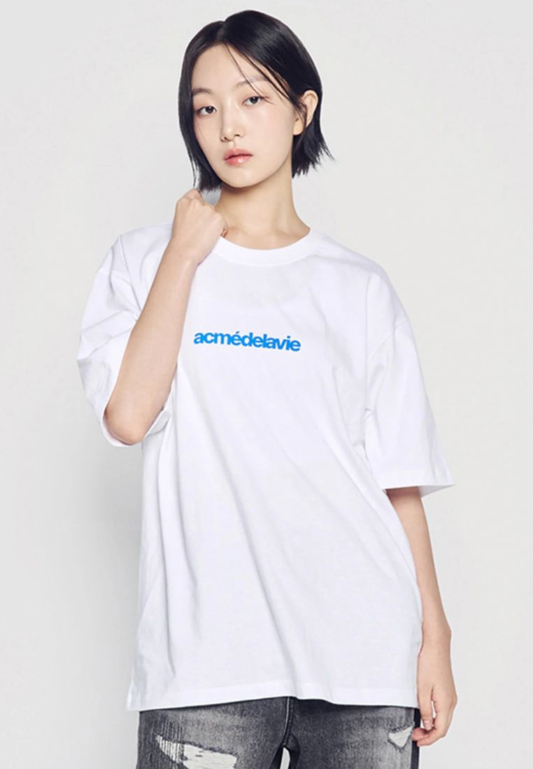 Connect Logo Basic Short Sleeve T-Shirt White