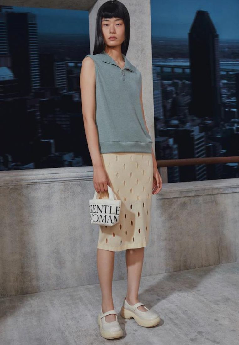 Criminal Puffer Micro Tote Bag Cream