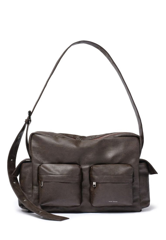 Cross Utility Bag L Brushed Chocolate