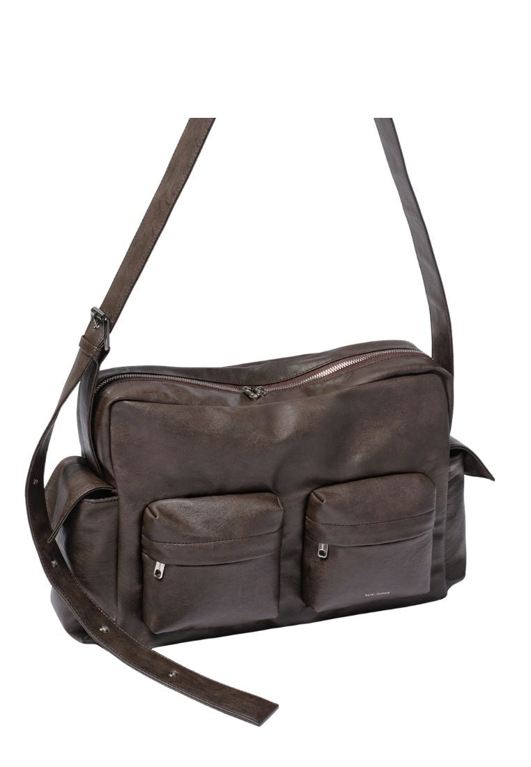 Cross Utility Bag L Brushed Chocolate