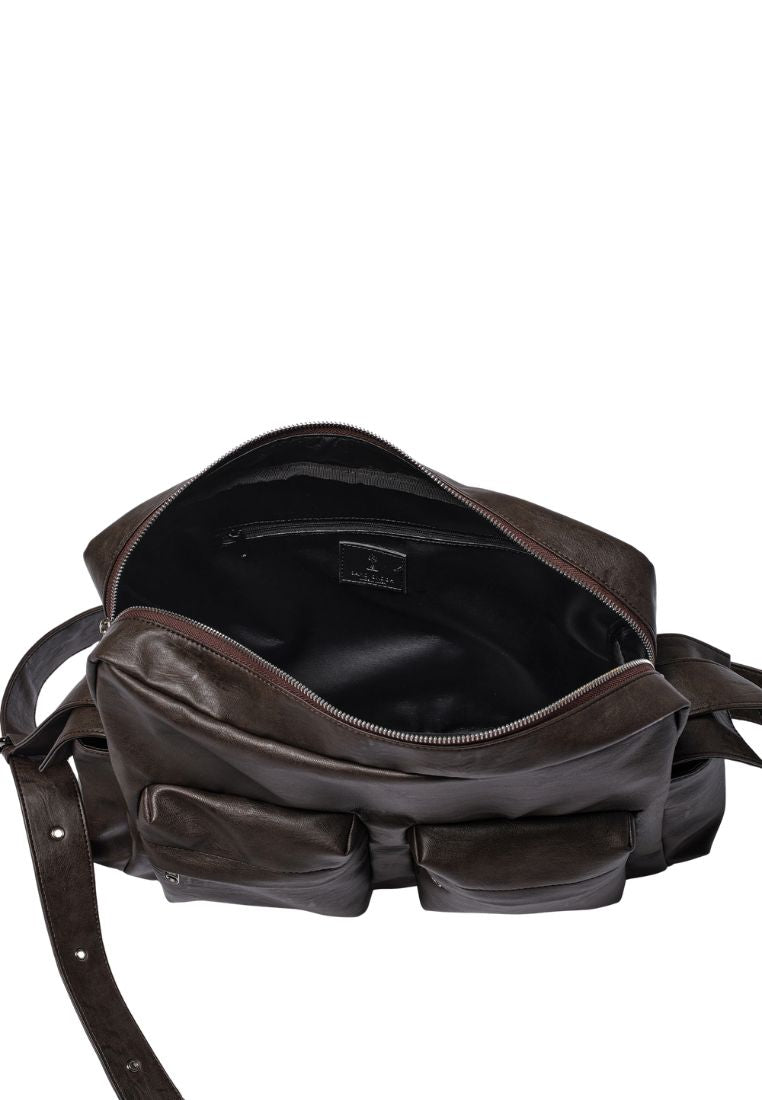 Cross Utility Bag L Brushed Chocolate