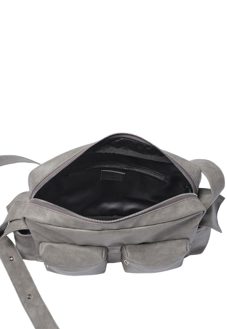 Cross Utility Bag L Brushed Gray