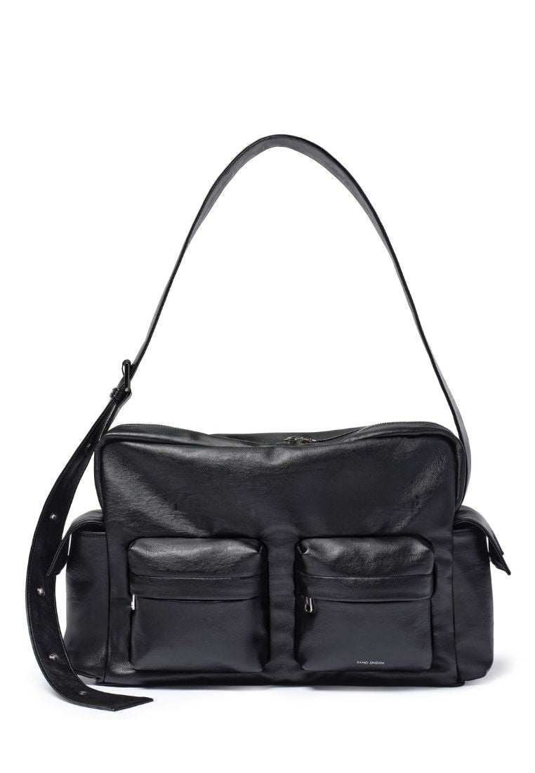 Cross Utility Bag L Nappa Matt Black
