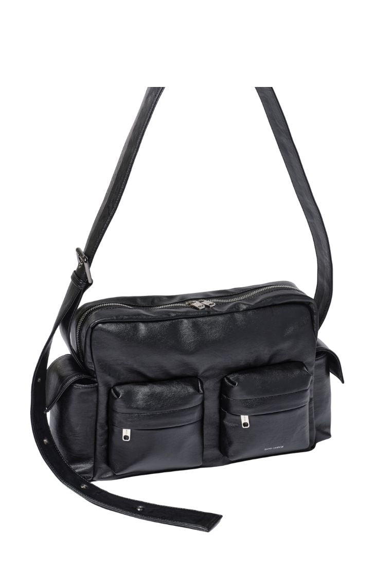 Cross Utility Bag M Nappa Matt Black
