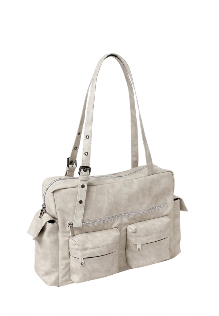 Pocket Utility Bag L Vintage Ivory