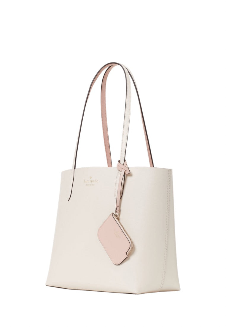 Ava Reversible Tote Parchment