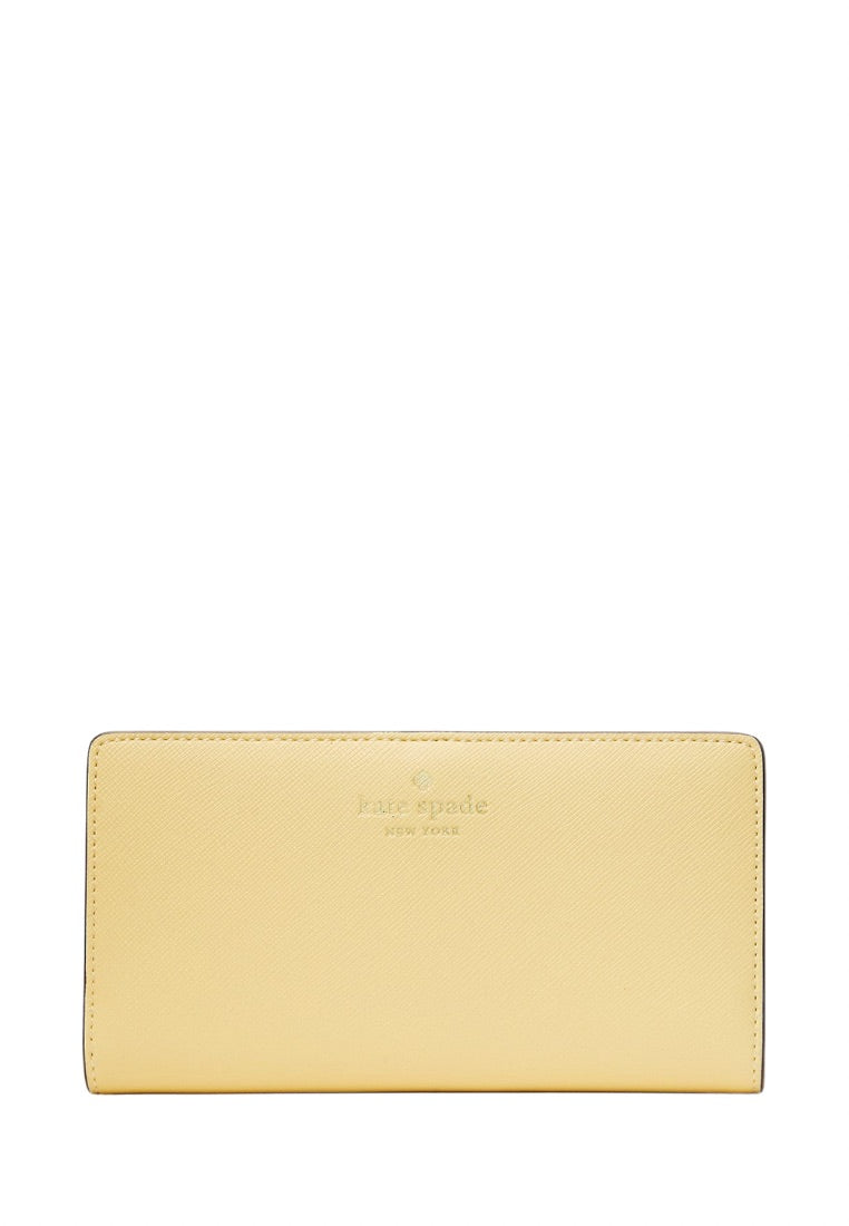 Dana Large Slim Bifold Wallet Butter