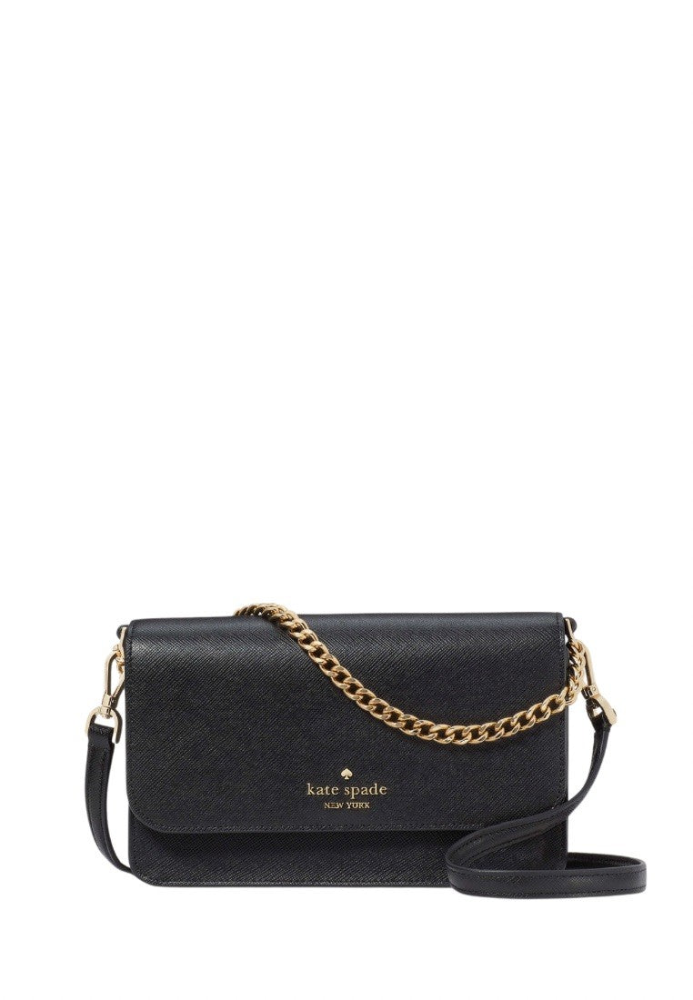 Madison Small Flap Crossbody Black