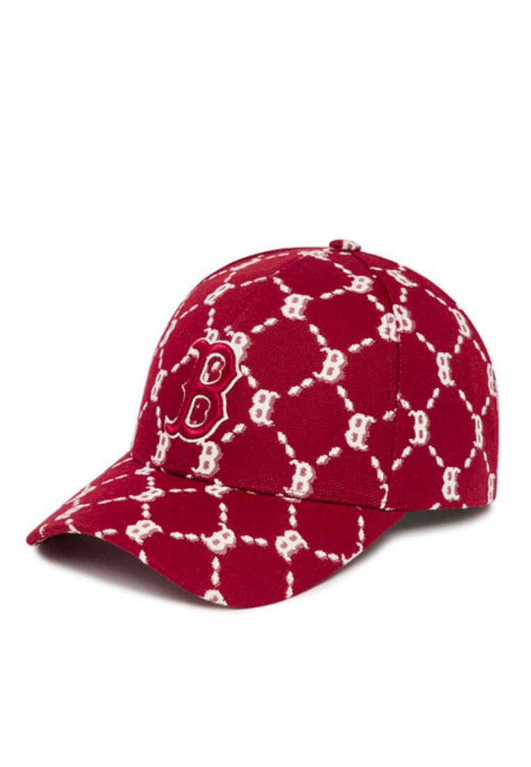 Dia Monogram Structured Ball Cap BOSTON RED SOX wine