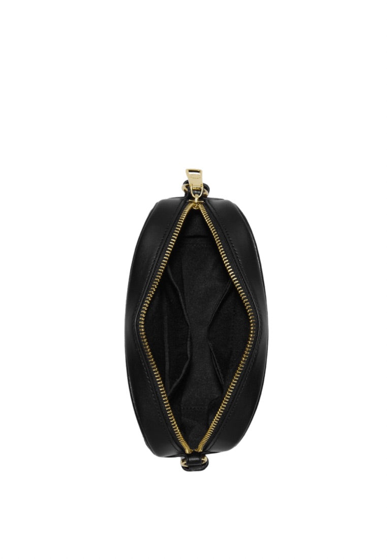 Mini Jamie Camera Bag In Signature Canvas Brown Black