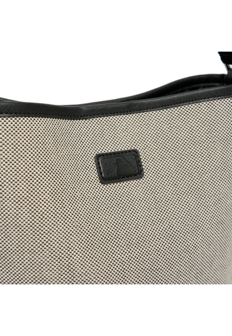 Basic Big Logo Canvas Bucket Bag NEW YORK YANKEES Black