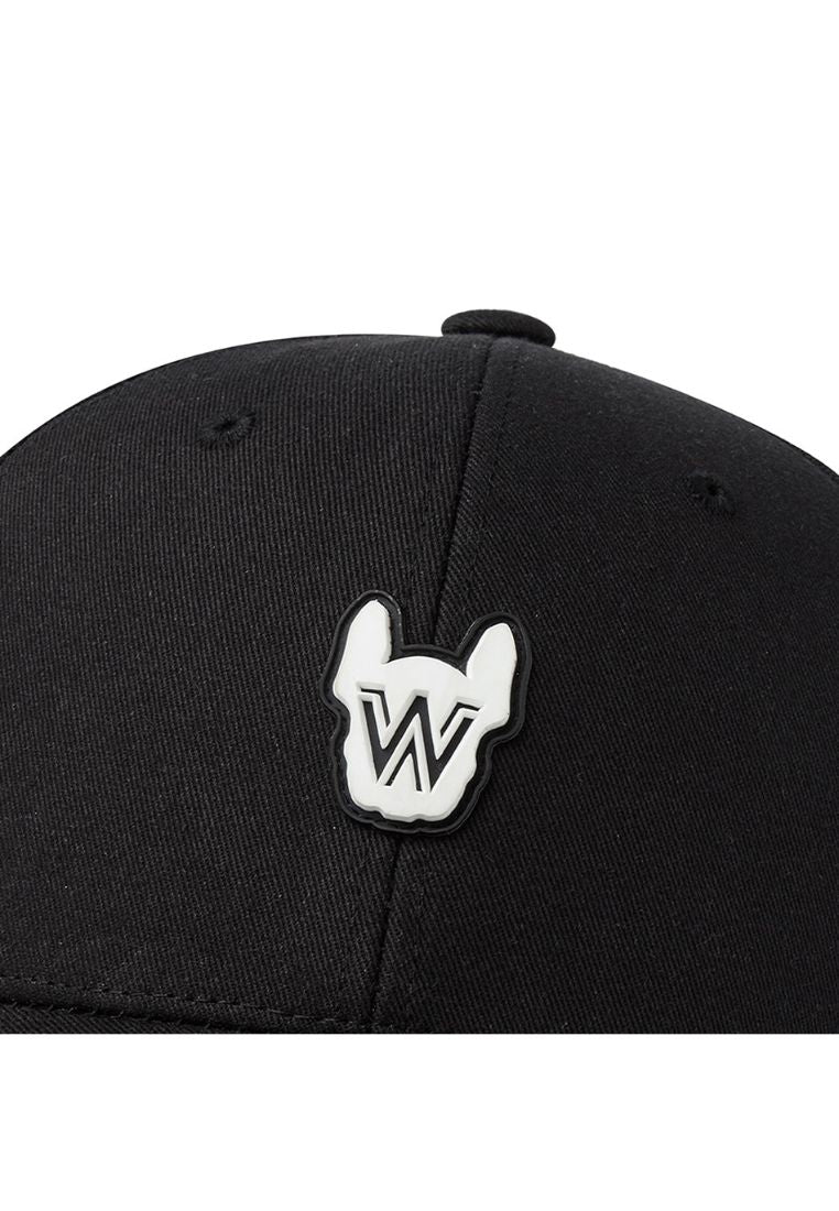 Basic Wappen Hard Ball Cap Black