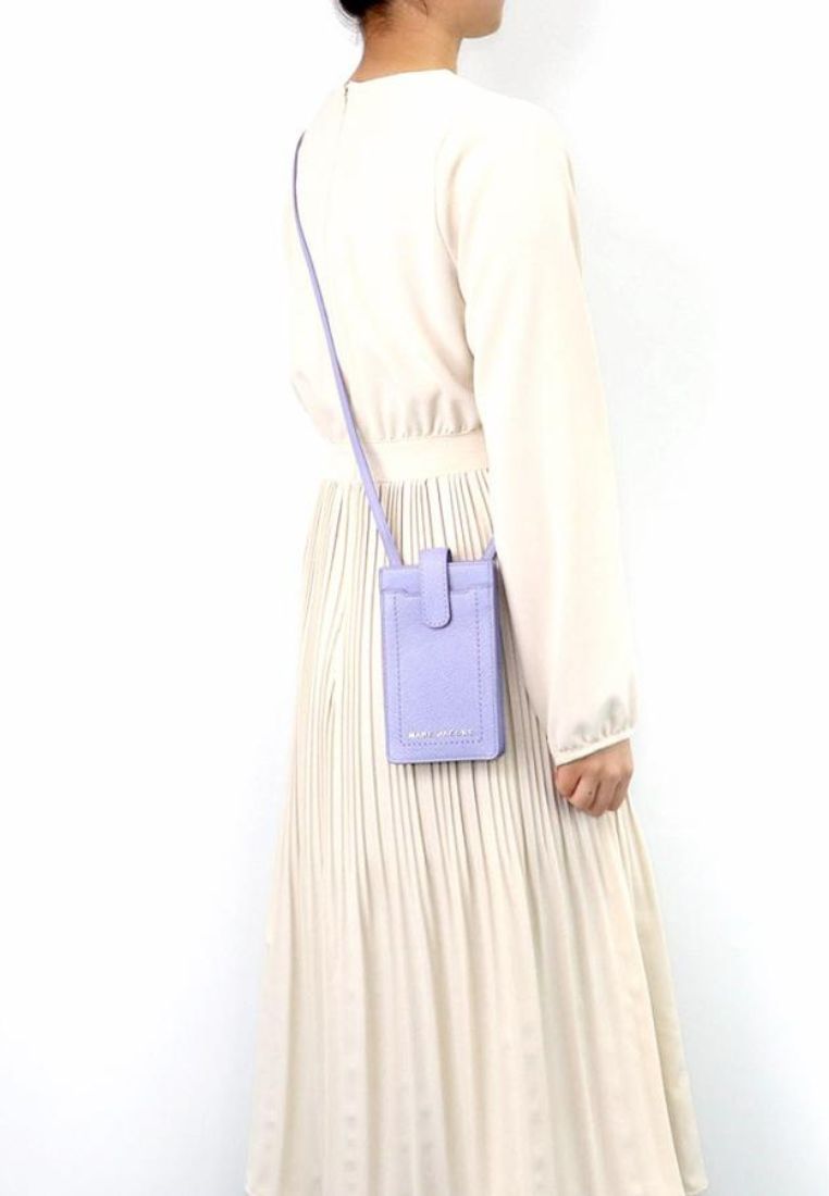 Groove Leather Phone Crossbody Languid Lavender