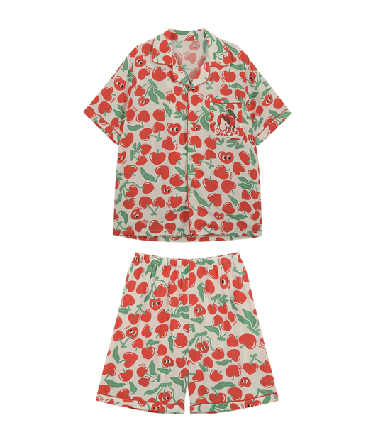 Soft Pajamas Set F Cherry Ria