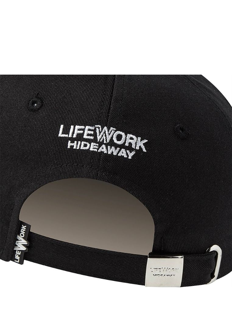 Basic Wappen Hard Ball Cap Black