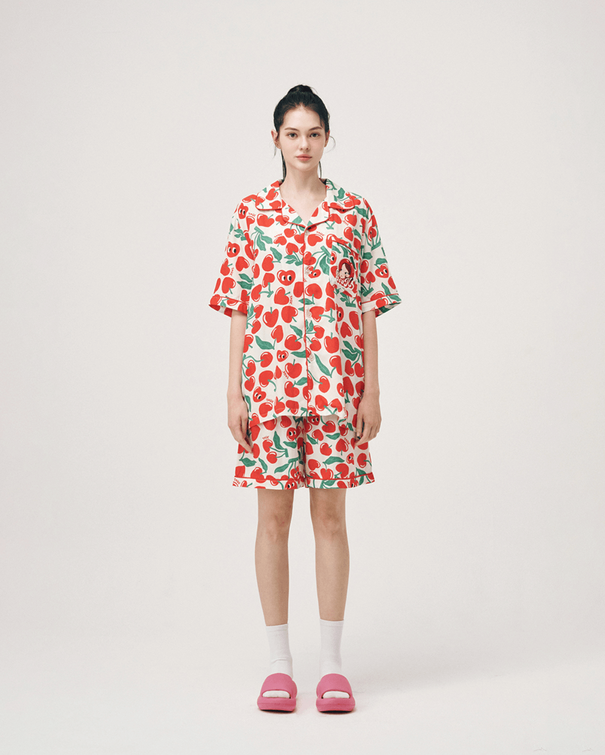 Soft Pajamas Set F Cherry Ria