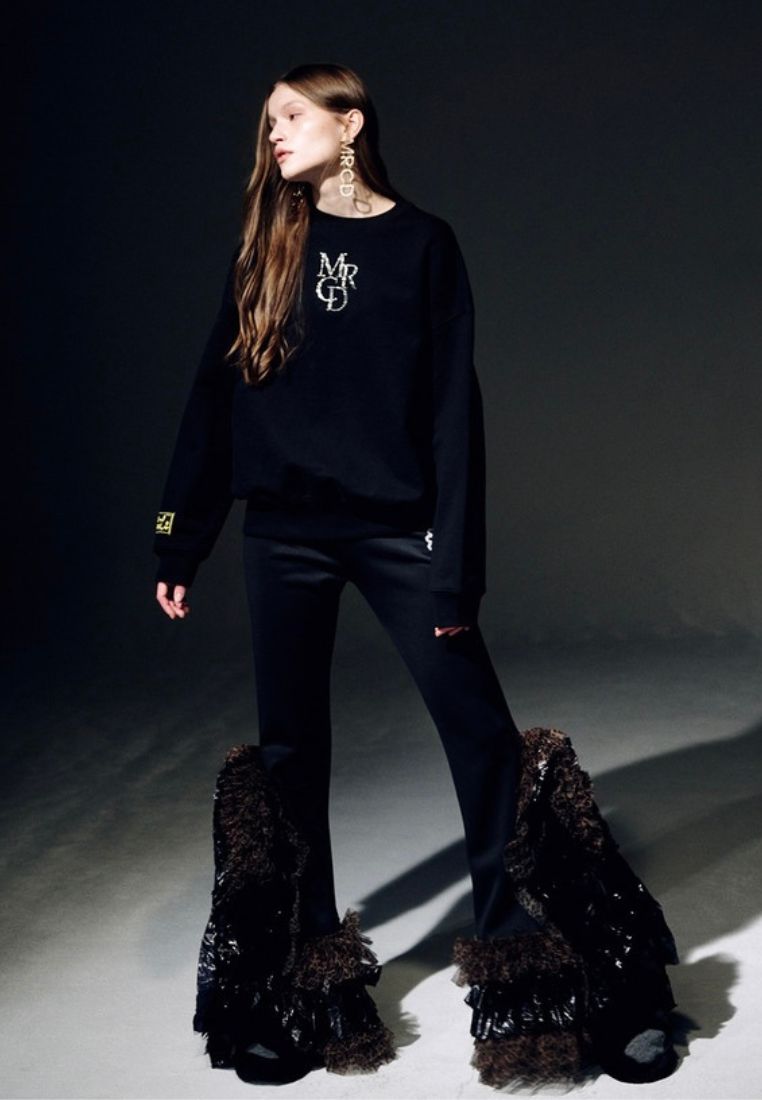 Sweatshirt Logo MRCD Black Silver