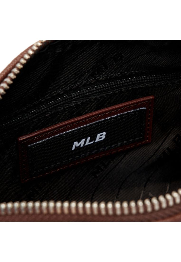 Monotive Coated Canvas S-Boston Bag NEW YORK YANKEES Dark Brown