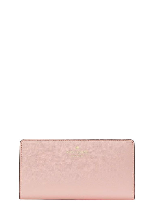 Dana Large Slim Bifold Wallet Rose Smoke