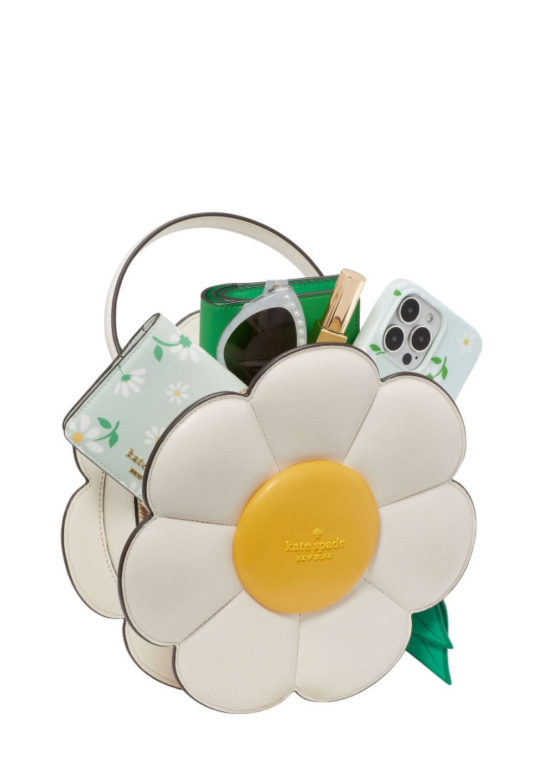 Day Tripper 3d Daisy Crossbody Parchment Multi