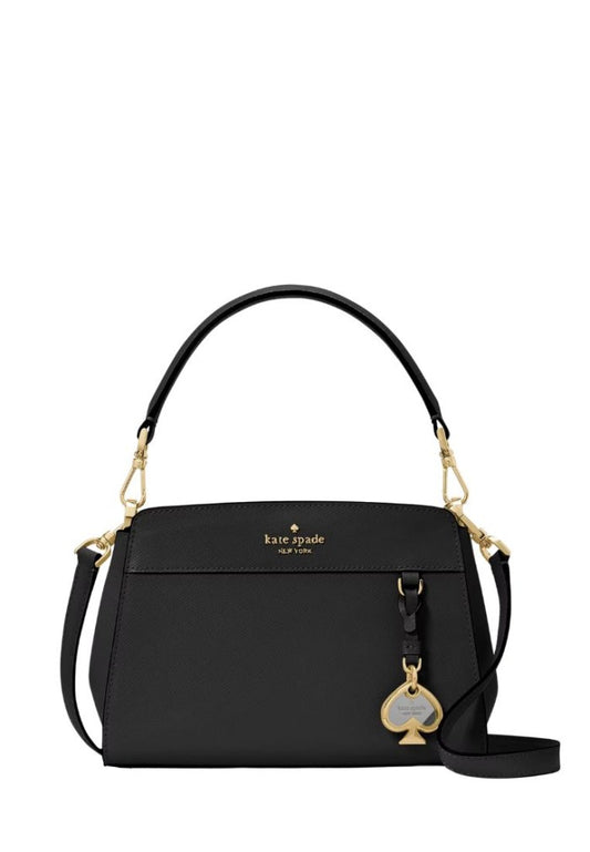 Madison Small Top Handle Satchel Black