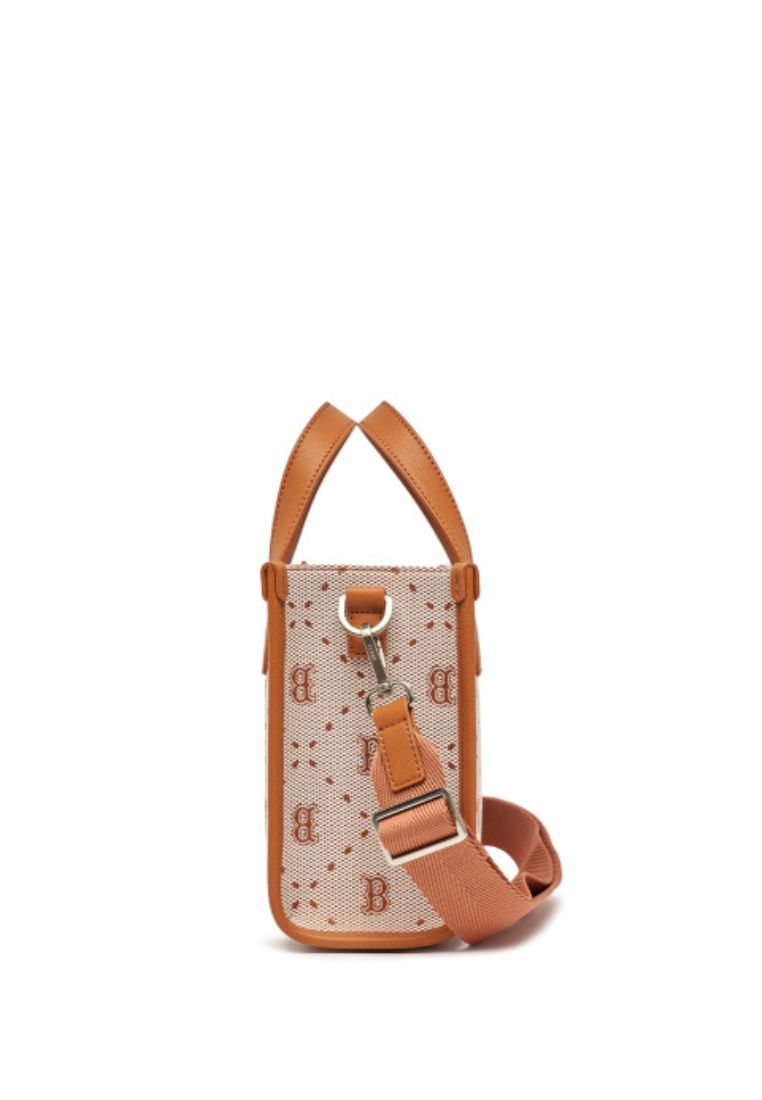 Big Dia MONOGRAM Jacquard S-Tote Bag Boston Red Sox Brown