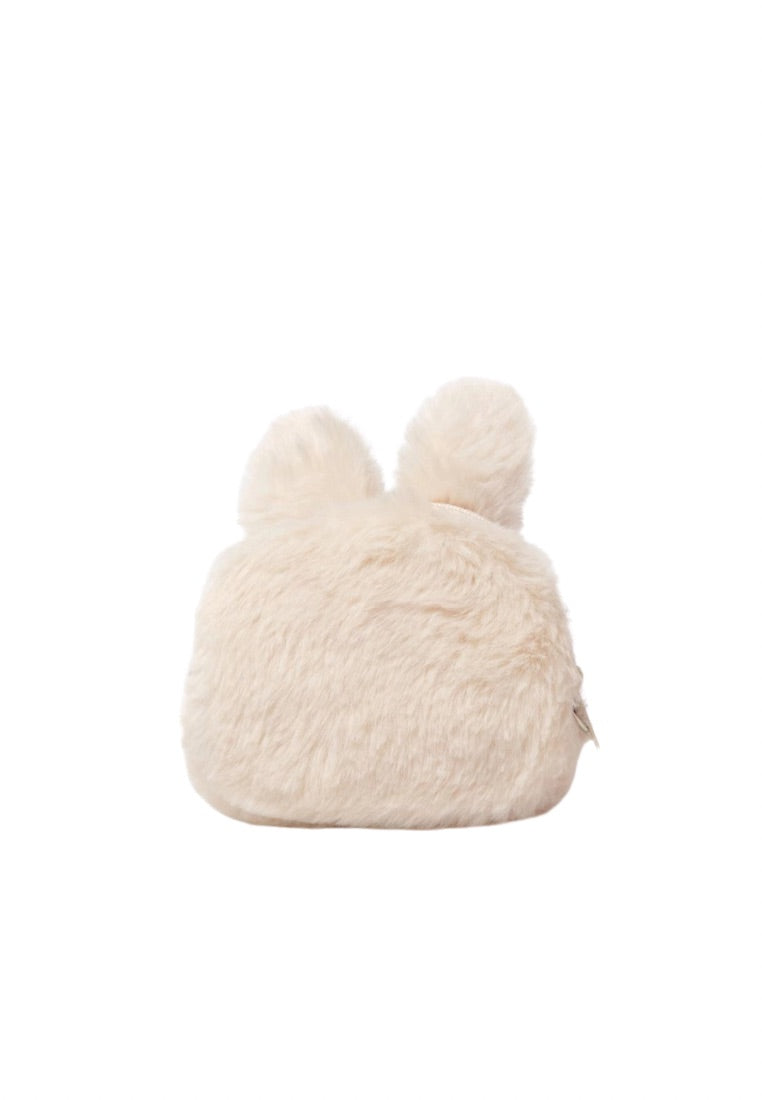 Tokiyom Mini Pouch Eco Fur Ivory