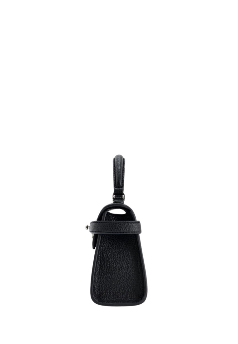 Elise Top Handle Bag - Black