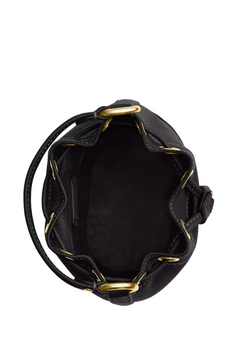Dempsey Drawstring Bucket Bag 15 Black
