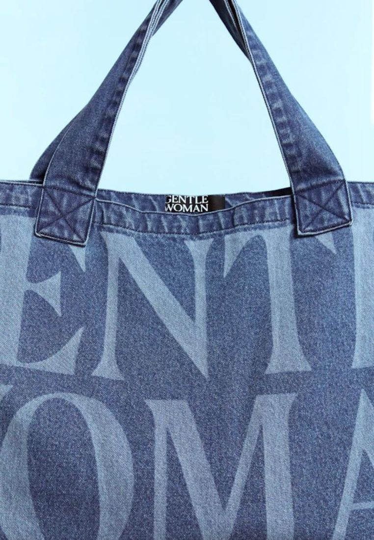 Denim Jumbo Tote Bag