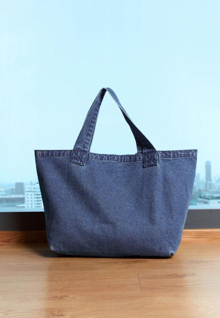 Denim Jumbo Tote Bag