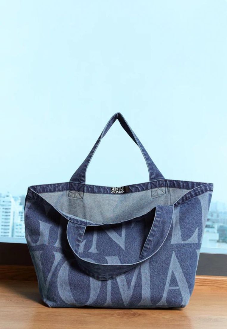 Denim Jumbo Tote Bag