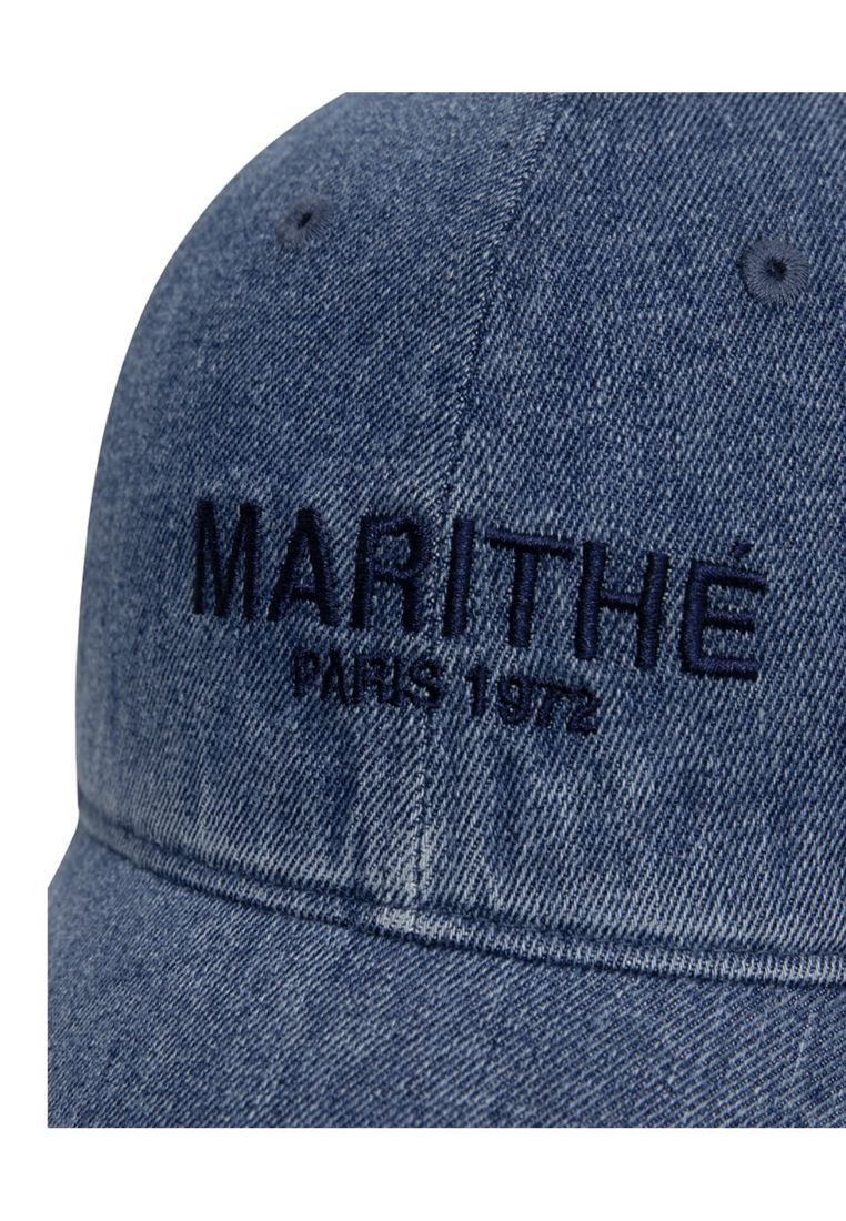 Denim Washing Logo Ball Cap
