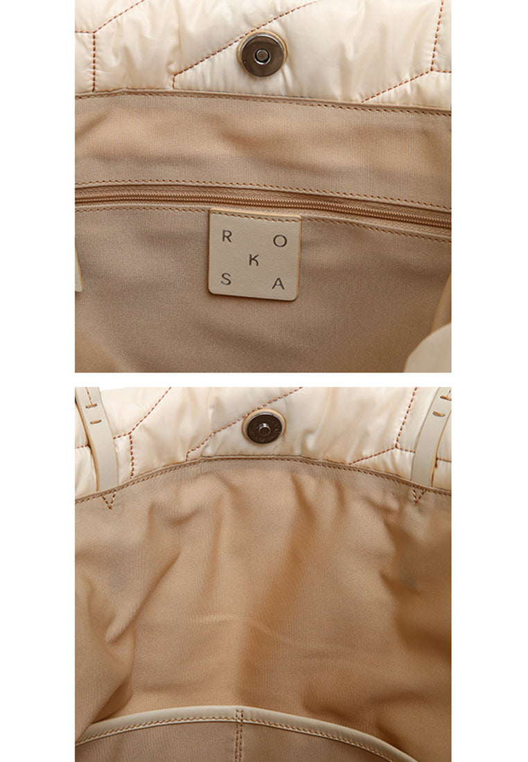 La Poche Shopper Milk Ivory