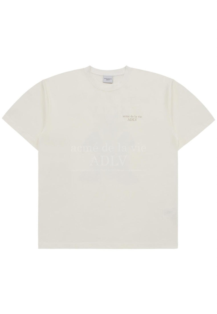 Fuzzy Dragon Artwork Short Sleeve T-Shirt Cream