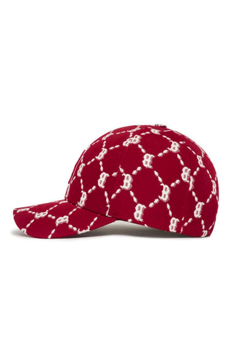 Dia Monogram Structured Ball Cap BOSTON RED SOX wine