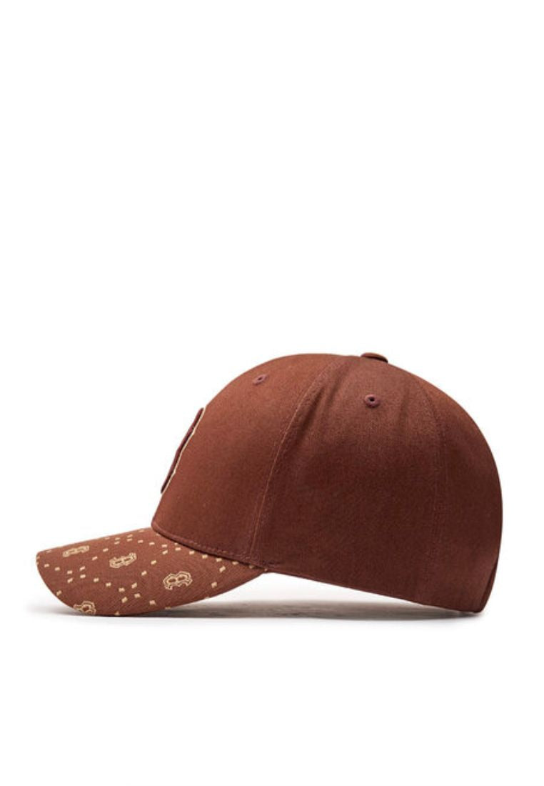 Dia MONOGRAM Point Structured Ball Cap BOSTON RED SOX brown