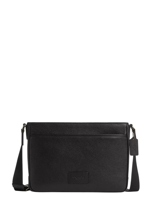 District Crossbody Bag Gunmetal Black