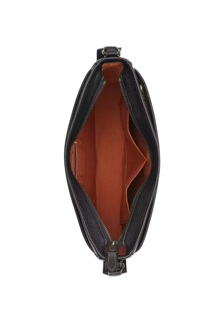 District Crossbody Bag Tan Black