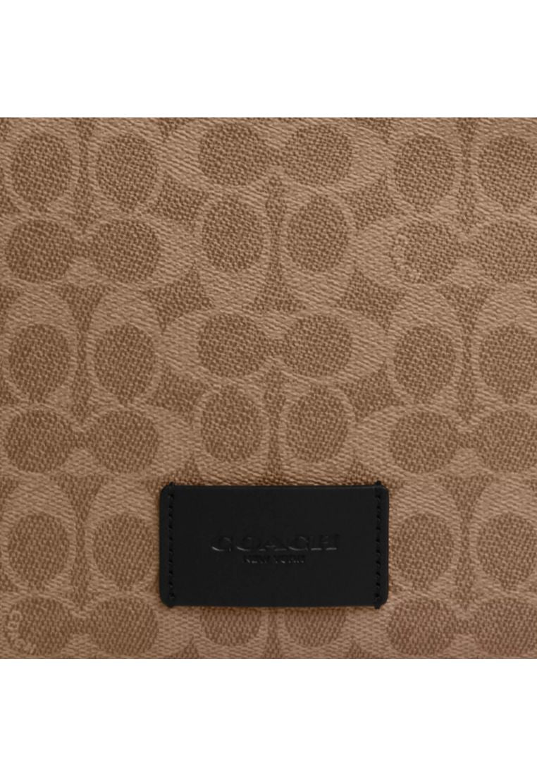 District Crossbody Bag Tan Black