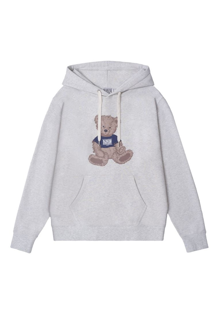 Doodle Bear Hoodie Oatmeal