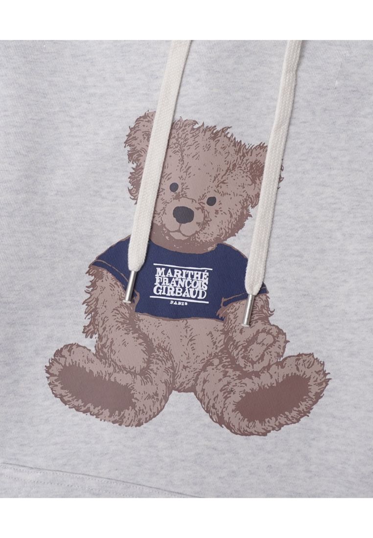 Doodle Bear Hoodie Oatmeal